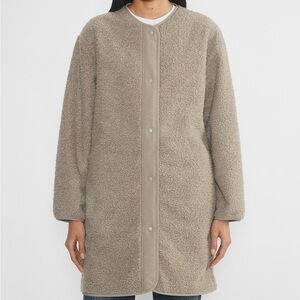 Wilfred Mocha Sherpa Liner Jacket